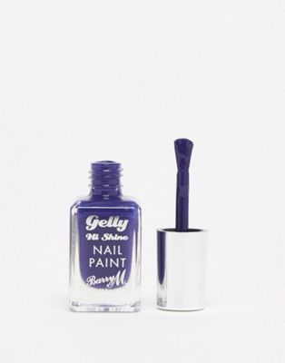 Barry M Gelly Hi Shine Nail Paint - Aronia Berry