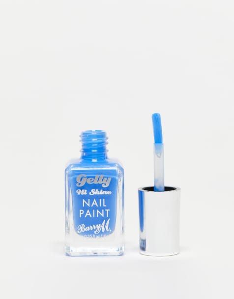 Barry M Gelly Hi Shine Nail Paint - Blue Margarita - view 1