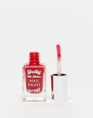 Barry M Gelly Hi Shine Nail Paint - Hot Chilli