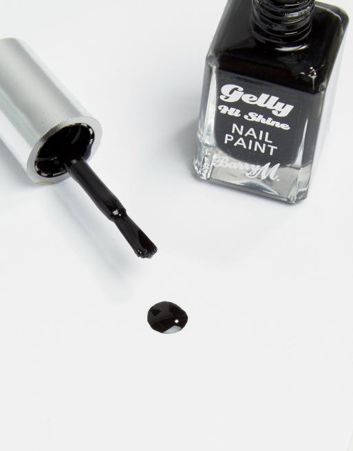 Barry M Gelly Hi-Shine Nail Polish - Black , 3 of 4