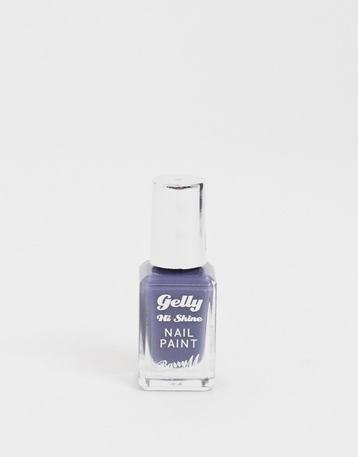 Barry M Gelly Hi-Shine Nail Polish - Blue Jade