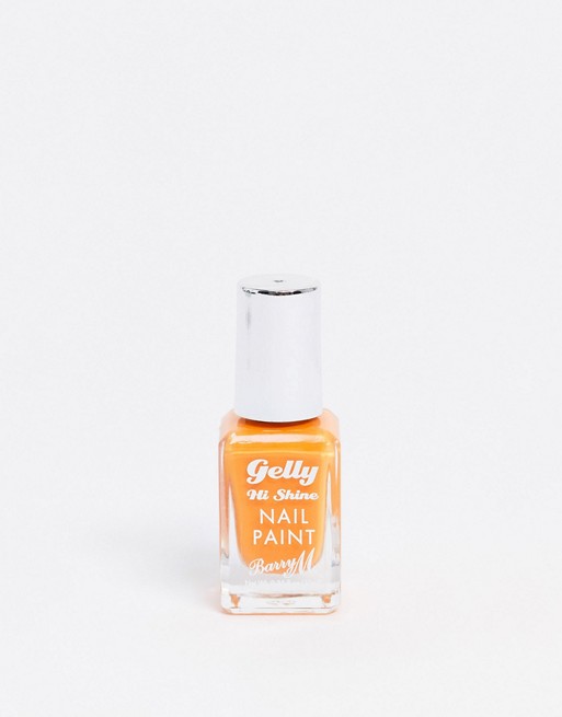 Barry M Gelly Hi-Shine Nail Polish - Mandarin