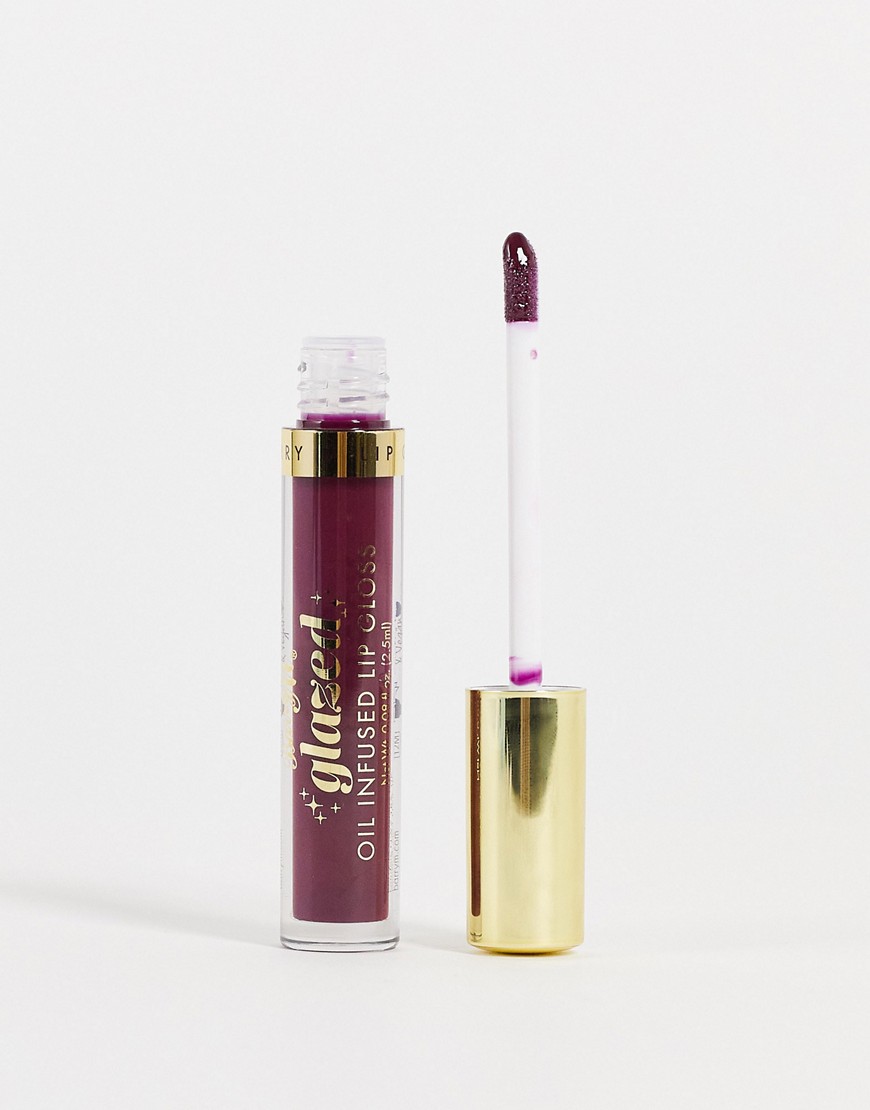 Barry M Glazed Oil Infused Lip Gloss - So Tempting-Purple