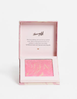 Barry M - Heatwave - Baked Marble Blusher - Rouge in der Farbe Coastal-Rosa