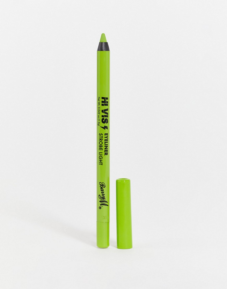 Barry M Hi Vis Bold Waterproof Eyeliner Pencil - Strobe Light-Green