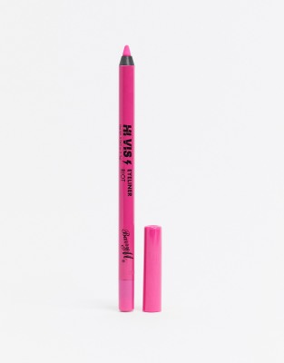 Barry M Hi Vis Bold Waterproof Eyeliner - Riot-pink