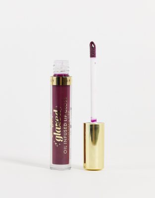 Barry M - Hochglänzender, ölhaltiger Lipgloss in der Farbe - So Tempting-Violett