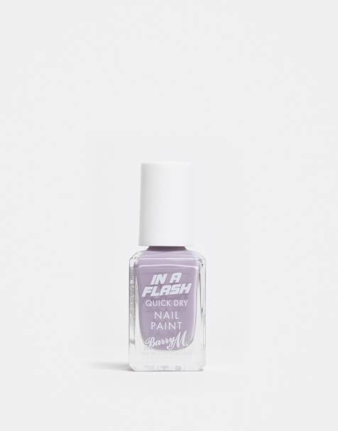 Barry M In A Flash Quick Dry Nail Paint - Lively Lilac - view 1
