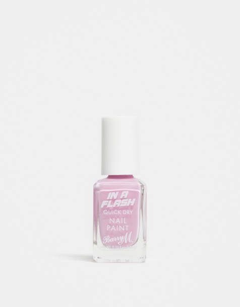 BARRY M, In A Flash Quick Dry Nail Paint Power Purple 10ml