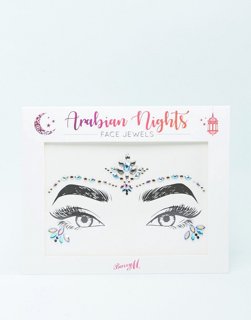 Barry M Limited Edition Arabian Nights Face Jewels-Multi