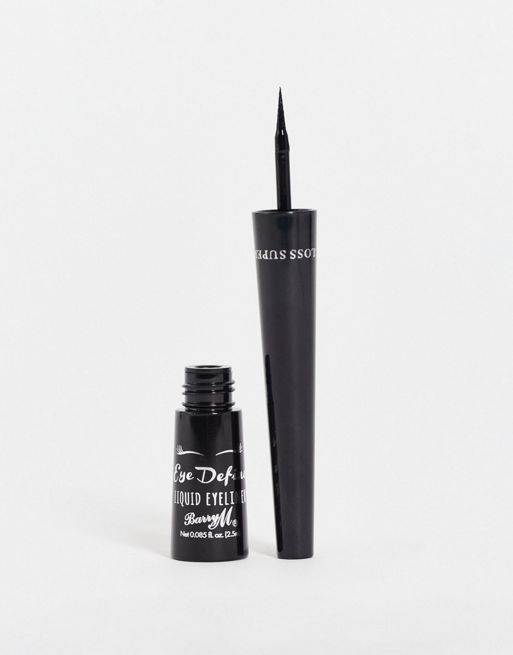 Barry M Liquid Eyeliner Super Gloss Black Asos 