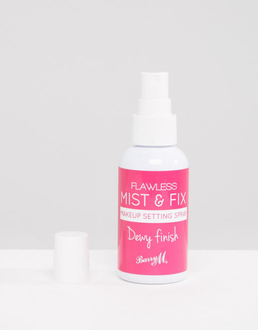 Barry M Make Mist & Fix Dewy Finish Make Up Setting Spray 50ml ASOS