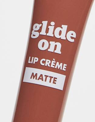 Barry M Matte Glide On Lip Creme - Hot Cocoa-brown