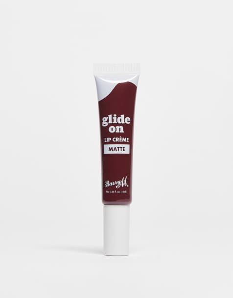 Barry M Matte Glide On Lip Creme - Lavish Purple - view 1