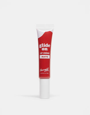 Barry M Matte Glide On Lip Creme - Sizzling Red