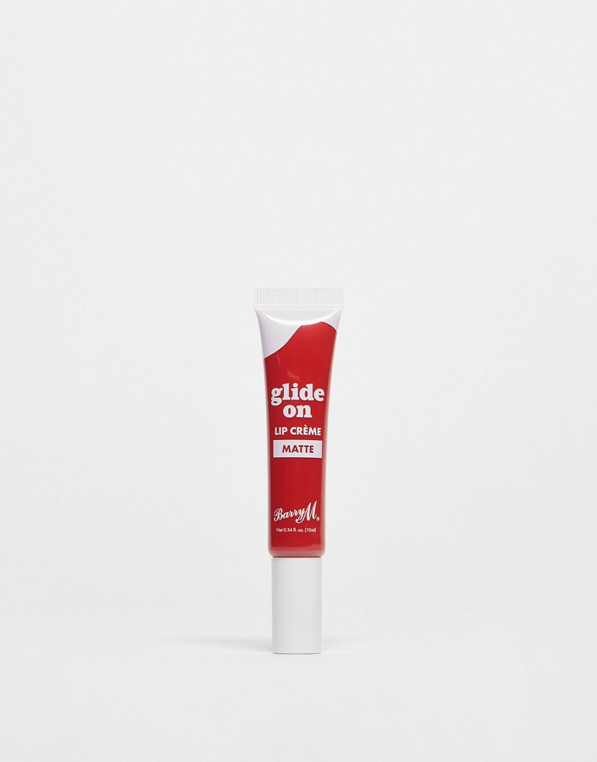 Barry M Matte Glide On Lip Creme - Sizzling Red