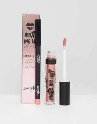 code m voucher barry Barry Up Matte Kits Lip M ASOS Metallic Liquid Me