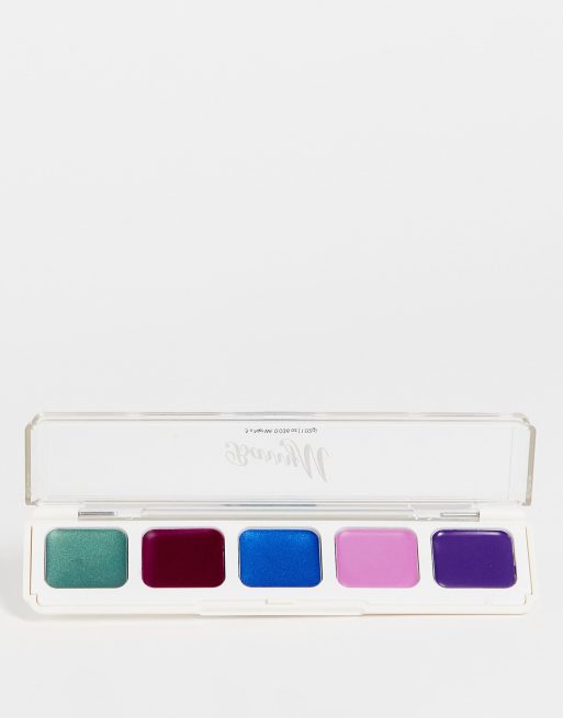Barry M – Mini Cream Eyeshadow Palette – Krämig, liten ögonskuggspalett – The Jewels