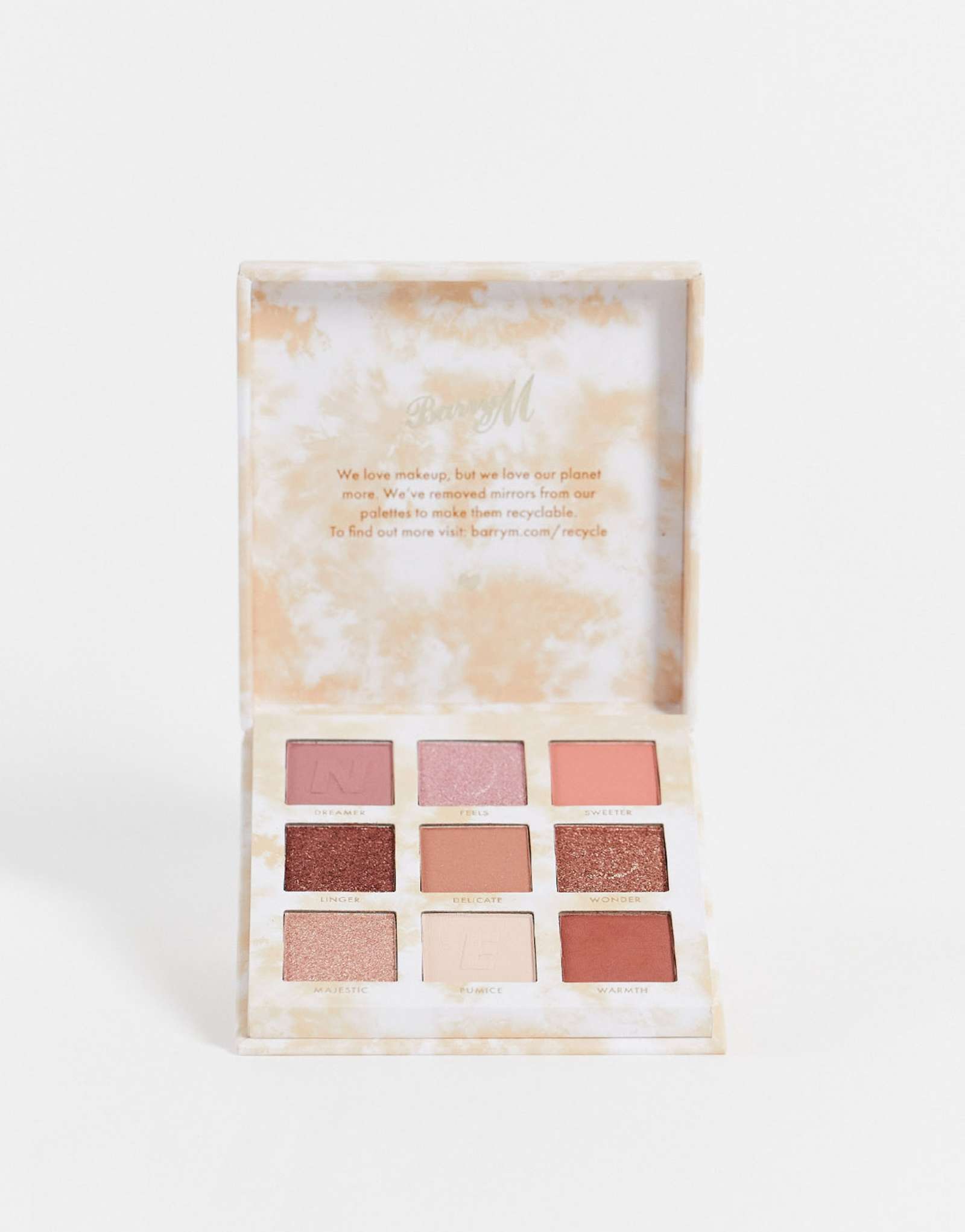 Палитра теней для век Barry M Nude &Neutral - Нежная