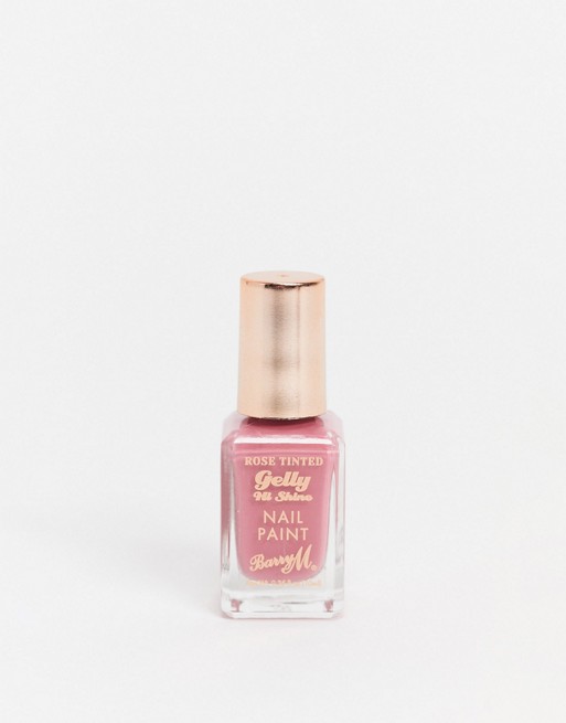 Barry M Rose Tinted Gelly Nail Paint - Crushed