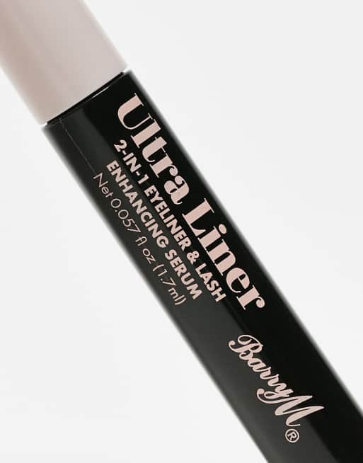 Barry M - Ultra Liner 2-in-1 - Eyeliner e siero rinforzante per ciglia - Nero, 3 di 4