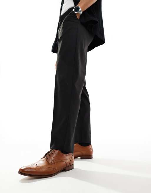 Base London barbera shoe in tan leather, 2 of 4