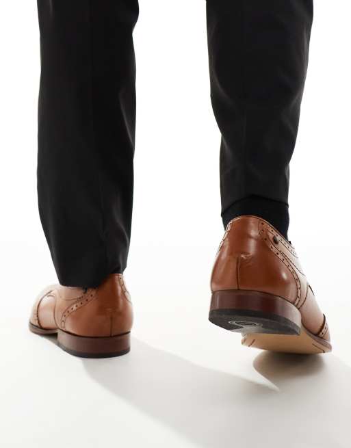 Base London barbera shoe in tan leather, 4 of 4