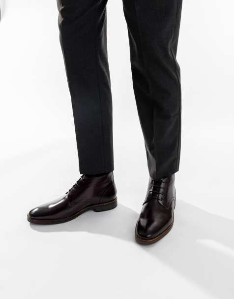 Base London Belgrave chukka boot in brown - view 1