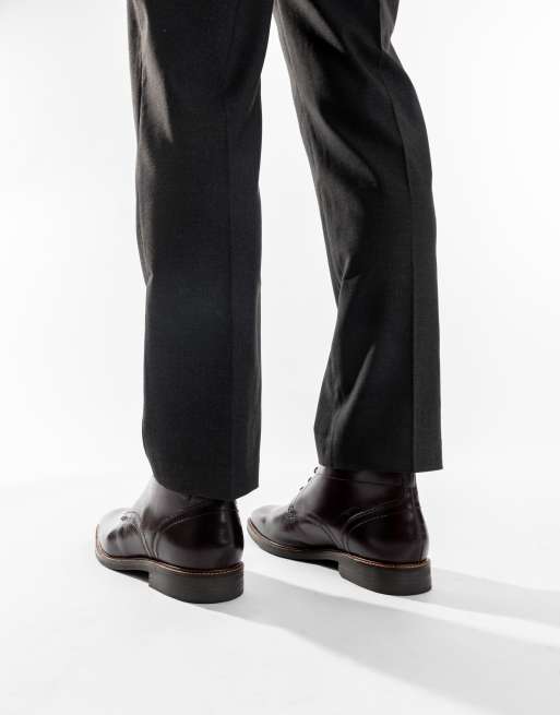 Base London Belgrave chukka boot in brown, 2 of 5