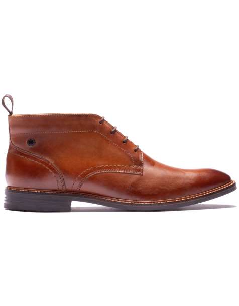 Base London Belgrave chukka boot in tan - view 1