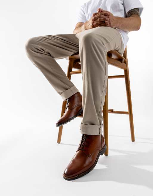 Base London Belgrave chukka boot in tan, 5 of 5