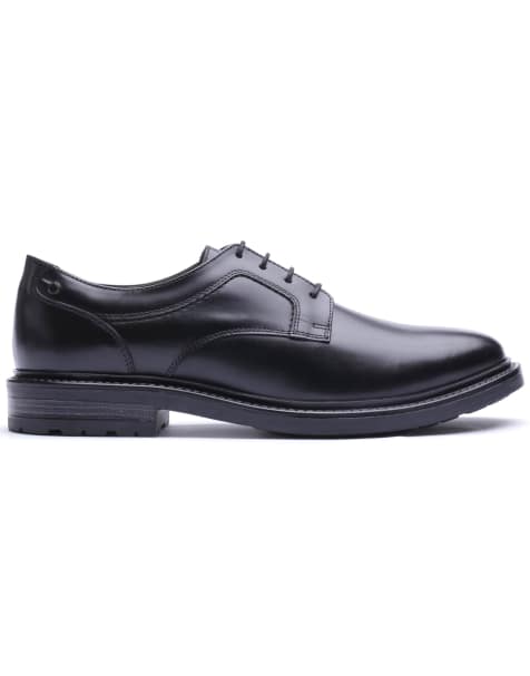 Base London Carter lace up shoe in black - view 1