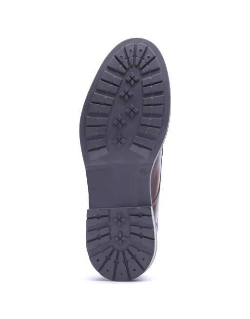 Base London Carter lace up shoe in brown, 3 of 4