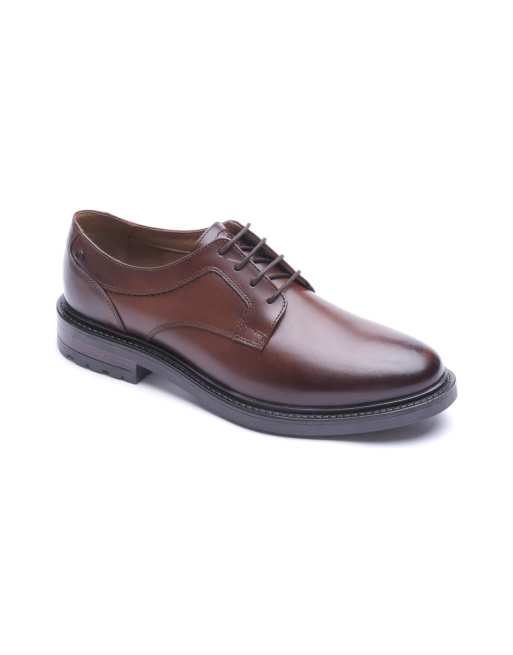 Base London Carter lace up shoe in brown, 4 of 4