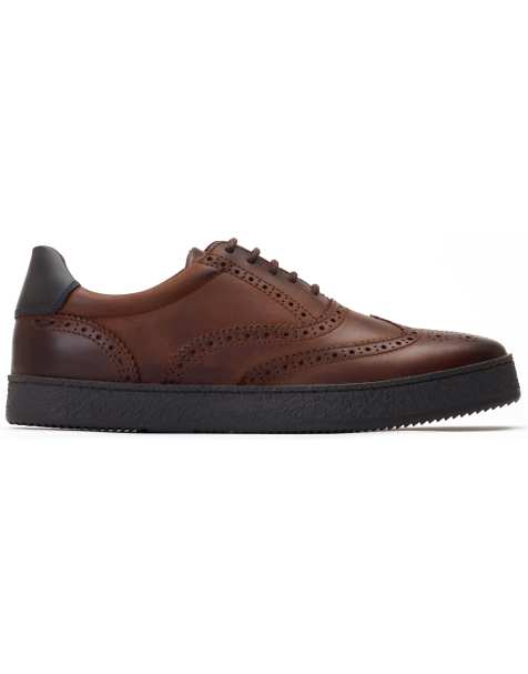 Base London Christo sneaker in brown - view 1