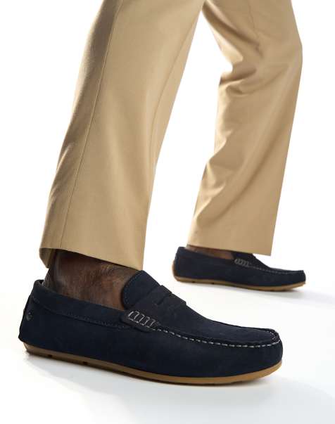 Base London Collins driver in navy - view 1