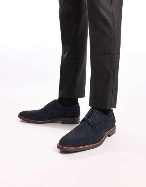 Base London Eton lace up shoe in navy - view 1