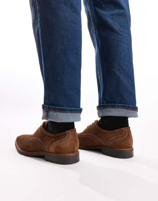 Base London Eton lace up shoe in tan, 3 of 4