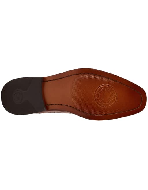 Base London Havisham plain toe derby shoe in tan, 3 of 4