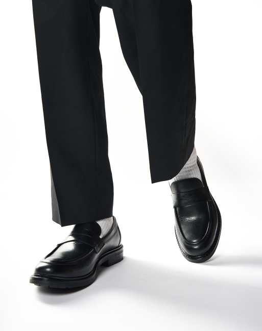 Base London Ivey loafer in black leather, 3 of 4