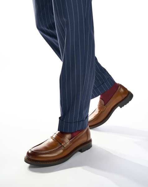 Base London Ivey loafer in tan - view 1