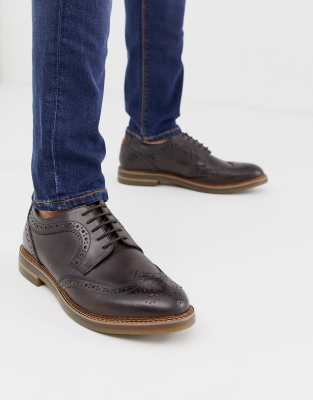 London Kent Brogues Hi Shine Bordo-brown | ModeSens