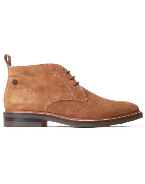 Base London Knebworth chukka boot in camel - view 1