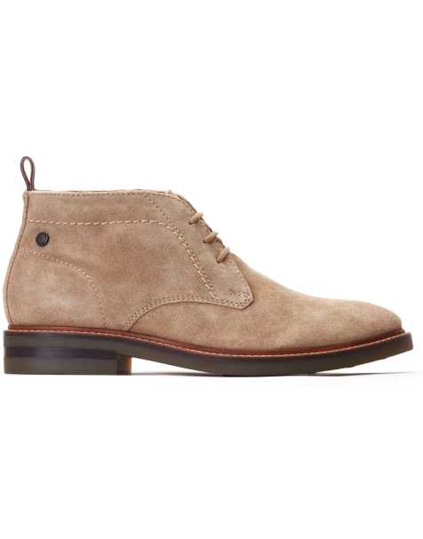 Base London Knebworth chukka boot in tan - view 1
