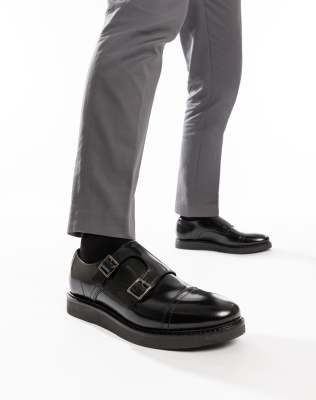  Knight monk shoe  leather