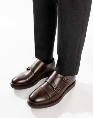  Knight monk shoe  leather