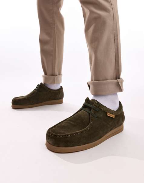 Base London Koko wallabe in olive - view 1