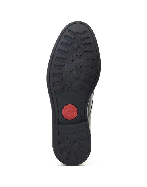 Base London Lincoln chukka boot in black, 3 of 4