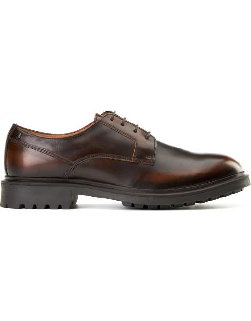 Base London Locke lace up shoe in brown