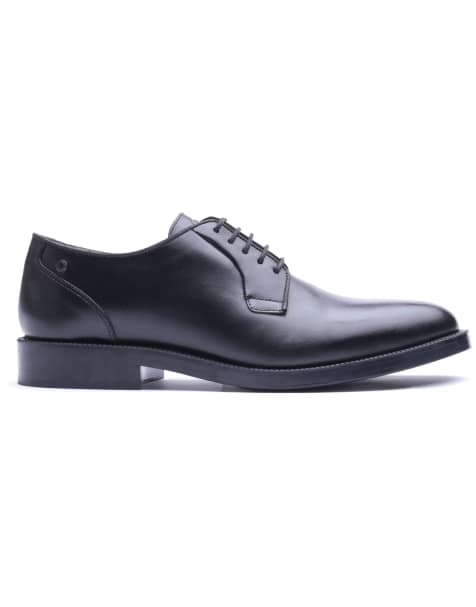 Base London Luca lace up shoe in black - view 1